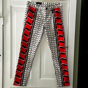 One of a kind Jcrew printed trousers